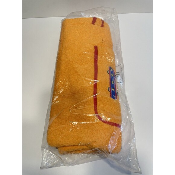 Vintage Lillian Vernon Orange Travel/ Beach Skateboard Bag Large Pocket New - Picture 3 of 6